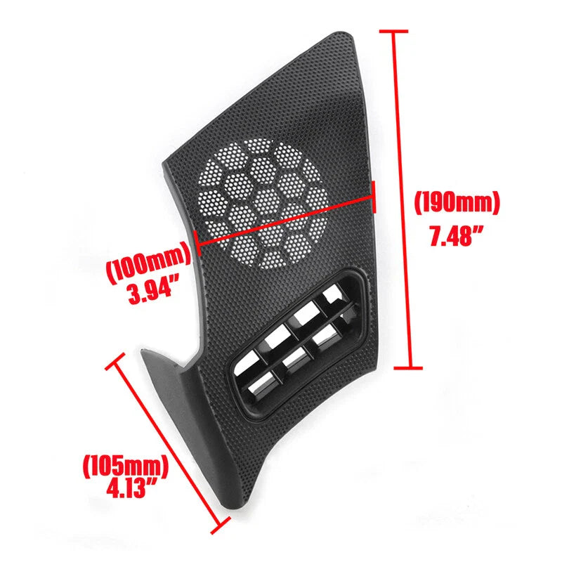 Mercedes-Benz W210 E320 E430 2 x Dash Vent Speaker Grill Cover (1995–2003)