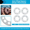 Hilux LandCruiser 4Runner 4 x 6mm Wheel Spacers 6X139.7 PCD