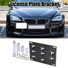 Front Bumper Tow Hook License Plate Mount Bracket