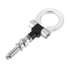 BMW 325i 335i Silver Tone Front Bumper Screw-On Tow Hook Towing Bar
