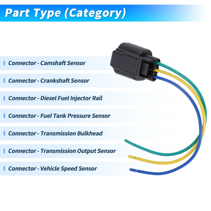 Ford Camshaft Position Sensor Connector Wiring Harness (2008-2010)