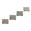 BMW 7 Series E65 / E66 745i Grey 4Pcs Door Panel Cover-Plug (2002-2008)