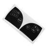 2007-2012 Lexus ES350 Steering Wheel Control Button Decals (2007-2012)