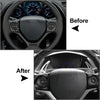 Honda Civic CRV Aluminum Alloy Steering Wheel Paddle Shifter Extensions (2016-2023)