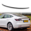 Tesla Model 3 Sedan (2017-2023) Obsidian Black ABS Rear Boot Spoiler