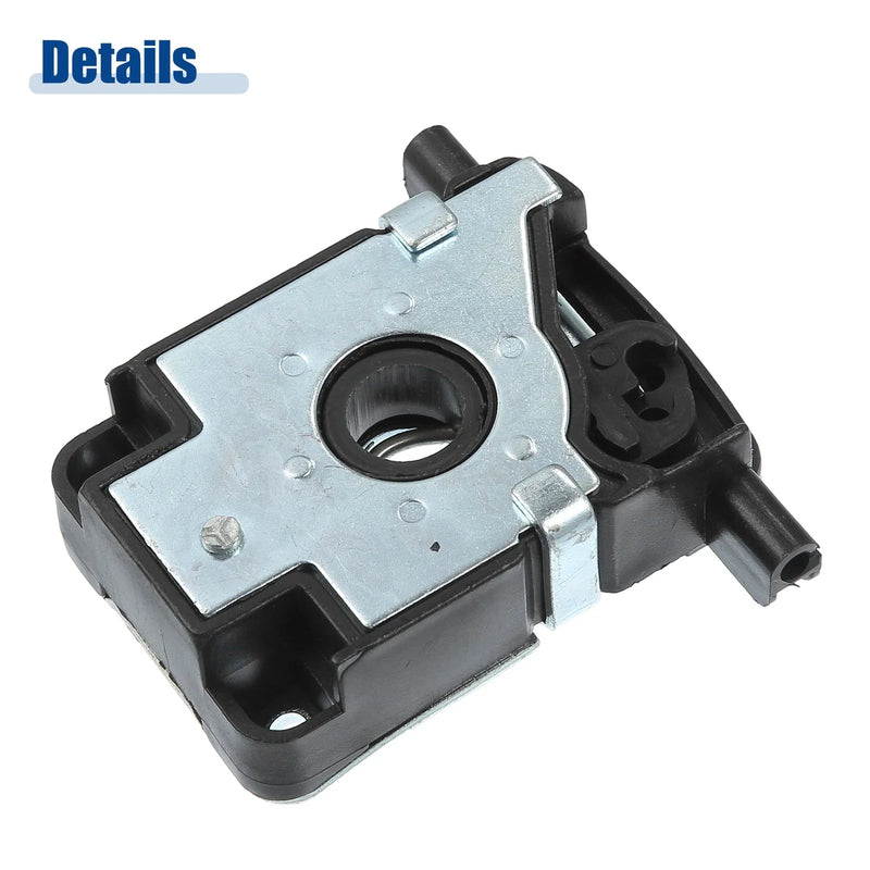 BMW 323Ci Black Silver Tone Hood Latch Lock Actuator Assembly Front Left