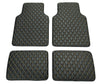 All Models 4 x Universal Black PU Leather Car Floor Mats Waterproof