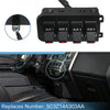 Ford F250 F350 In-Dash Auxiliary Upfitter Switch Panel (2005-2007)