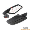 Can-Am Maverick X3 / X3 Max Black Rear View Mirrors (2017-2023)