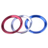 BMW Aluminum Alloy Red Steering Wheel Cover Trim (New)