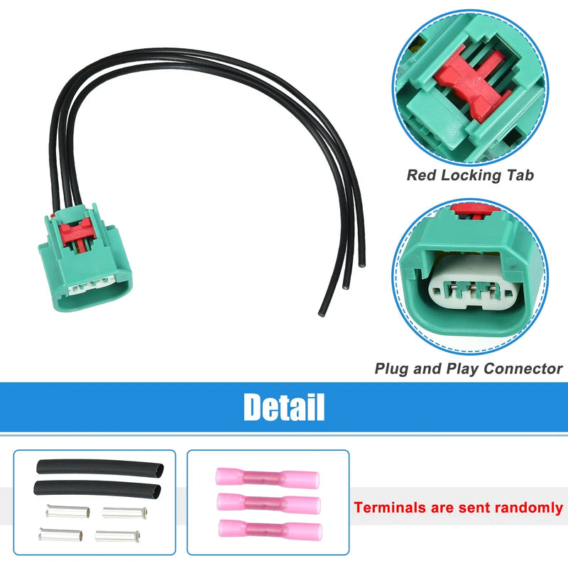 Chrysler Jeep Headlight Parking Light Connector Wiring (2007-2017)