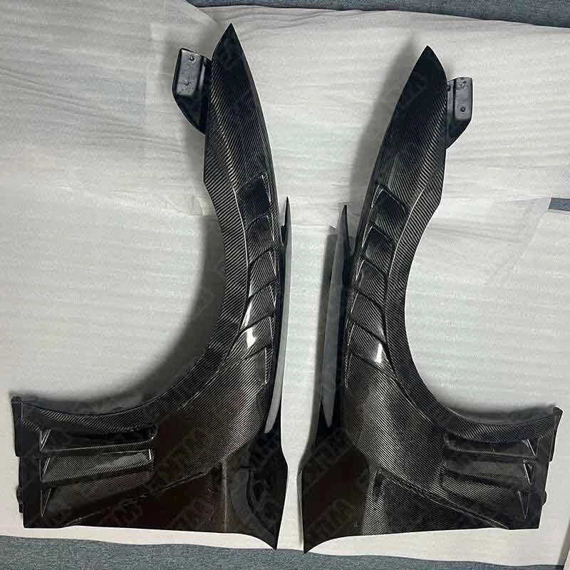 Nissan GT-R GTR R35 2009-2021 Real Carbon Fiber Front Side Vent Fenders