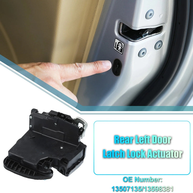 Chevy Silverado 1500 Rear Left Door Lock Actuator (2014-2019)