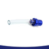 Motorcycle Blue Fuel Tank Cap Valve Vent Breather Hose Pipe