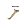 BMW X4 RHD Beige Interior Inner Door Handle Pull Trim (2011–2017)
