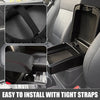 Dodge Durango (2011-2021) Black with Red Stitches Armrest Cover
