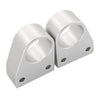 Honda VFR800F CNC Silver Handlebar Riser Spacer Adapter (2014-2022)