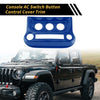 Jeep Wrangler JK JKU (2011-2017) Blue AC Switch Button Control Cover Trim