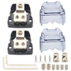 Car Audio Splitter Amp Power Distribution Block 4 Gauge In 8 Gauge Out