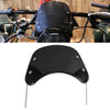 Universal Fit Motor Black 5-7'' Round Headlight Windscreen