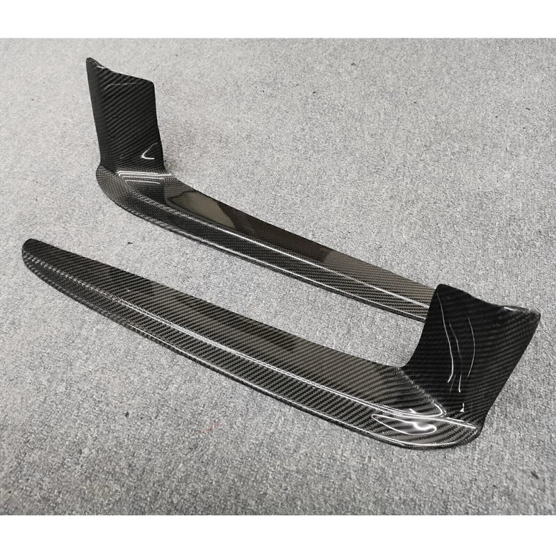 Porsche Carrera 911 2 x Front Fog Light Trim Covers (2018-2022)