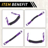 Jeep Wrangler Roof Rope Handle Purple 2 x Roll Bar Grab Handles