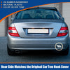 Mercedes-Benz (2012-2015) Silver Tone Rear Tow Hook Cover