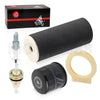 Yamaha YFM660 Grizzly Air Filter Foam & Oil Filter (2002-2008)