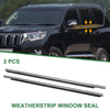 Lexus GX470 2 x Front Left & Right Weatherstrip Window Seals (2003-2009)