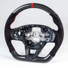 Ford Bronco Sport Steering Wheel Carbon Flat Bottom Suede (2021-2024)