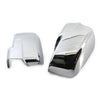 Dodge Ram 1500 Chrome Mirror Covers with Turn Signal Cutout (2013-2018)