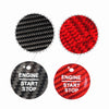 Ford F150, Explorer Red Carbon Fiber Engine Start Button Cap (2016-2018)