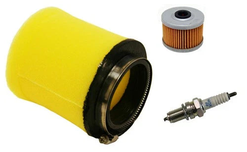 Honda Rancher 350 Foreman 400 450 Air Filter & Oil Filter & NGK Spark Plug