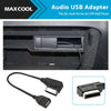 Audi Q3 Q5 Q7 R8 A3 A4 A5 A6 USB AUX MP3 Cable Adapter (2009-2023)