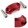 Motocross MX Enduro 22mm CNC Master Cylinder Perch Clamp Cover RED