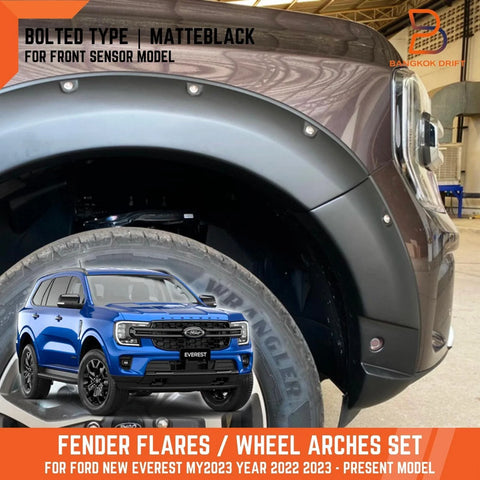 Ford Everest 6" Matte Black Bolted Fender Flare Arch (2022-2023)