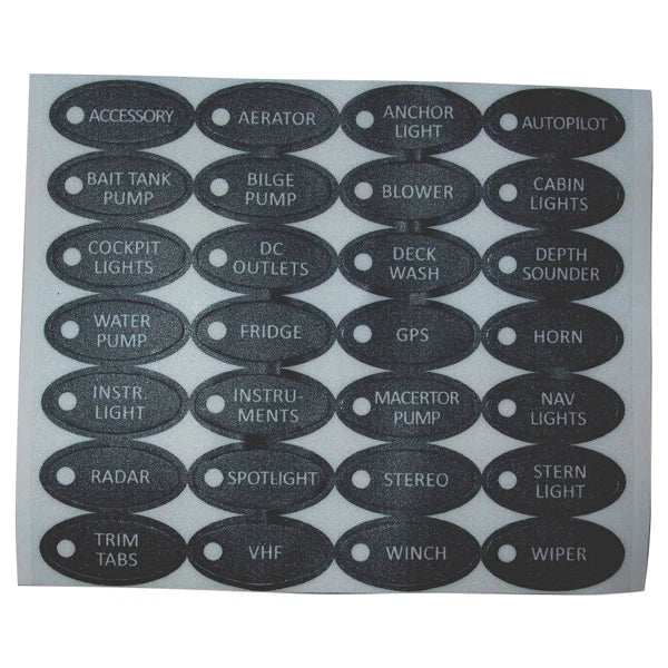 All Boats, PWC, 12V Marine Switch Panel 6 Gang with LED Indicators