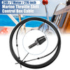 Yamaha Black 1pcs 24ft Marine Type Shift Remote Control Box Cable