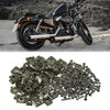Make Model 100 Sets Motorcycle Fairing U-Type Fasteners Clips Green