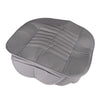 Auto Car PU-Leather Grey Front Seat Cover Full Surround Cushion Mat Pad
