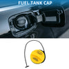 GMC Sierra 1500 Black White Yellow Gas/Fuel Filler Cap