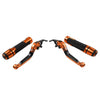 Benelli TRK502 TRK251 BN302S Orange Brake Clutch Levers & Handlebar Grips Set