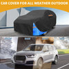 Tesla Model 3 (2017-2024) Black Blue 210D-PU Waterproof Car Cover