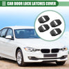 BMW 1 Series 2 Series X5 Black 4 x Car Door Latch Lock Cover Protectors