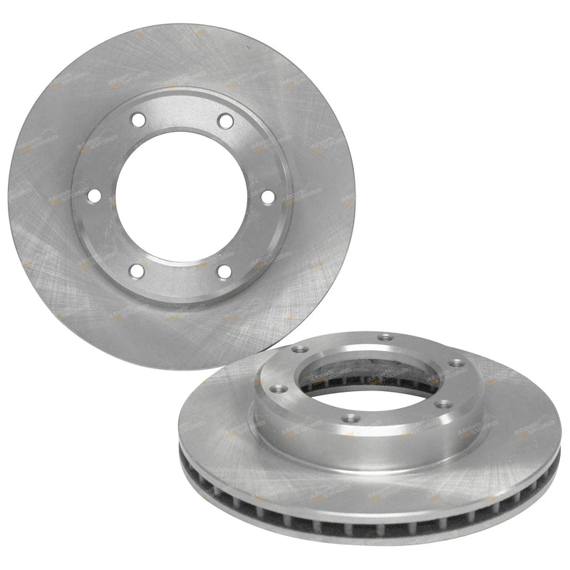 Landcruiser 80 Series 2 x Front Disc Brake Rotors (1990–1992)