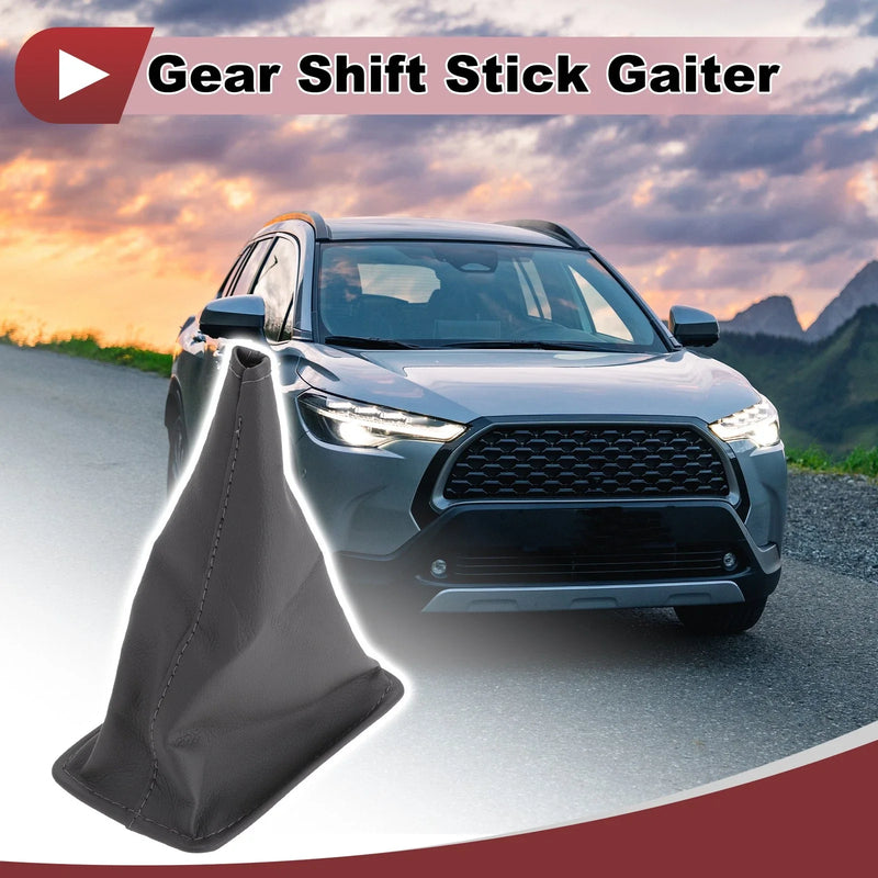 Toyota Corolla (2001-2013) Grey Faux Leather 1 Pc Gear Shift Gaiter
