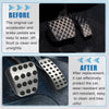Mercedes-Benz A B CLA GLA 5 Pcs Accelerator & Brake Pedal Covers