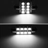 Car 10 x 41mm 578 212-2 8-SMD LED Festoon Dome Light Bulbs