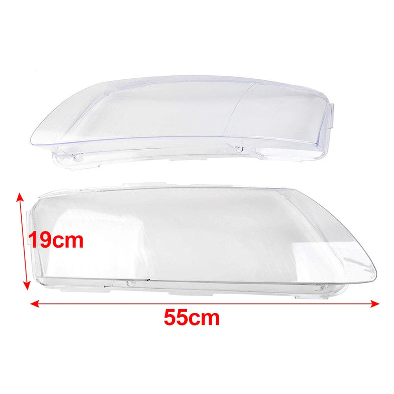 Audi A6 C6 Clear Headlight Lens Cover (2006-2011)