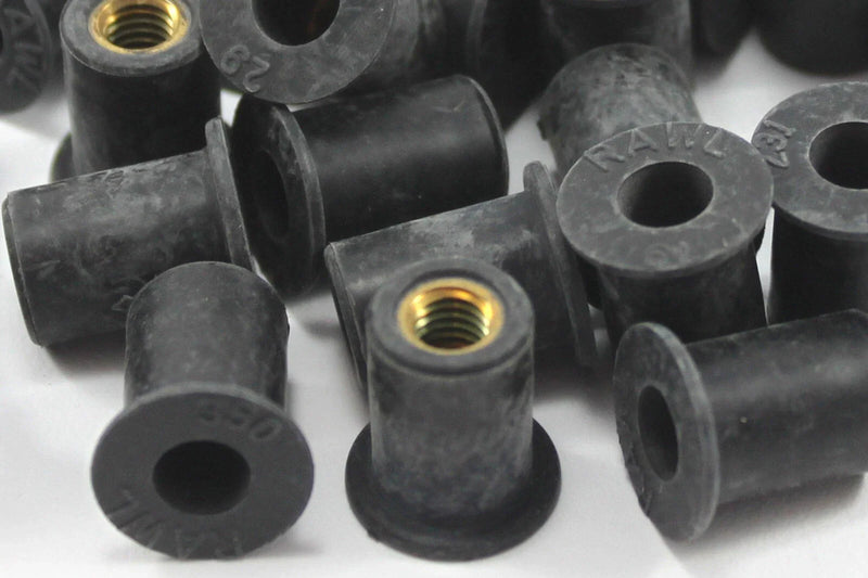 Kawasaki M5 Rubber Nuts Pack of 10
